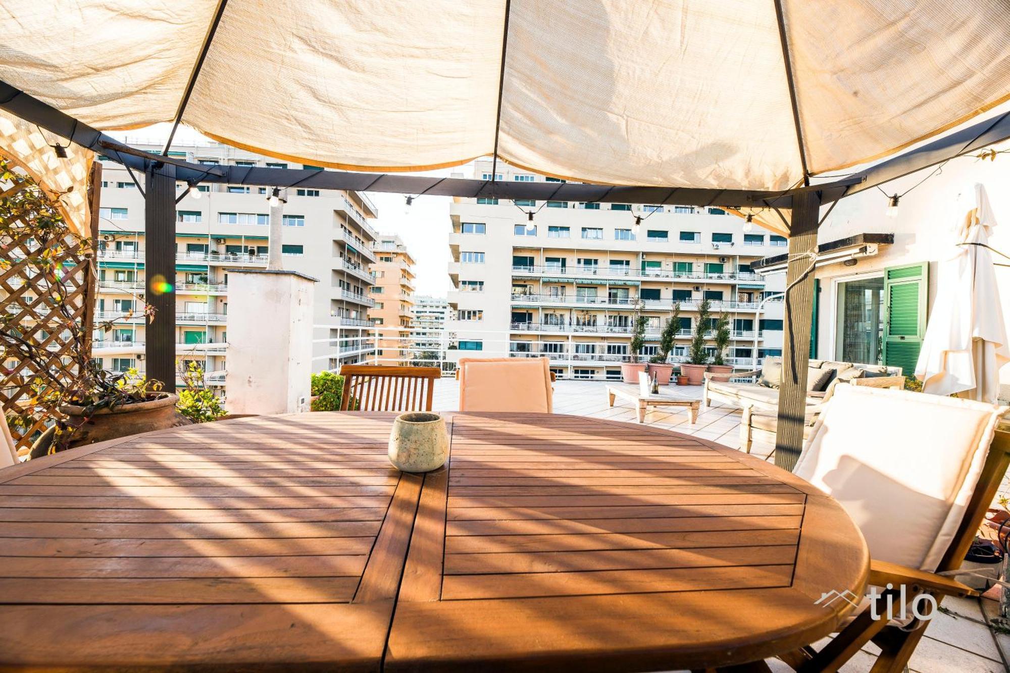 Appartamento Beach, Luxury Terrace, 3br, Ac, Wifi By Tilo *