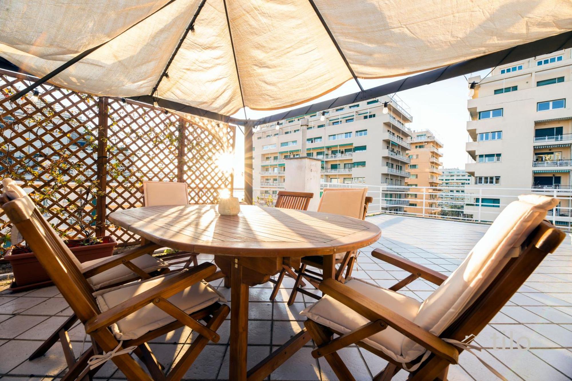 Beach, Luxury Terrace, 3br, Ac, Wifi By Tilo *