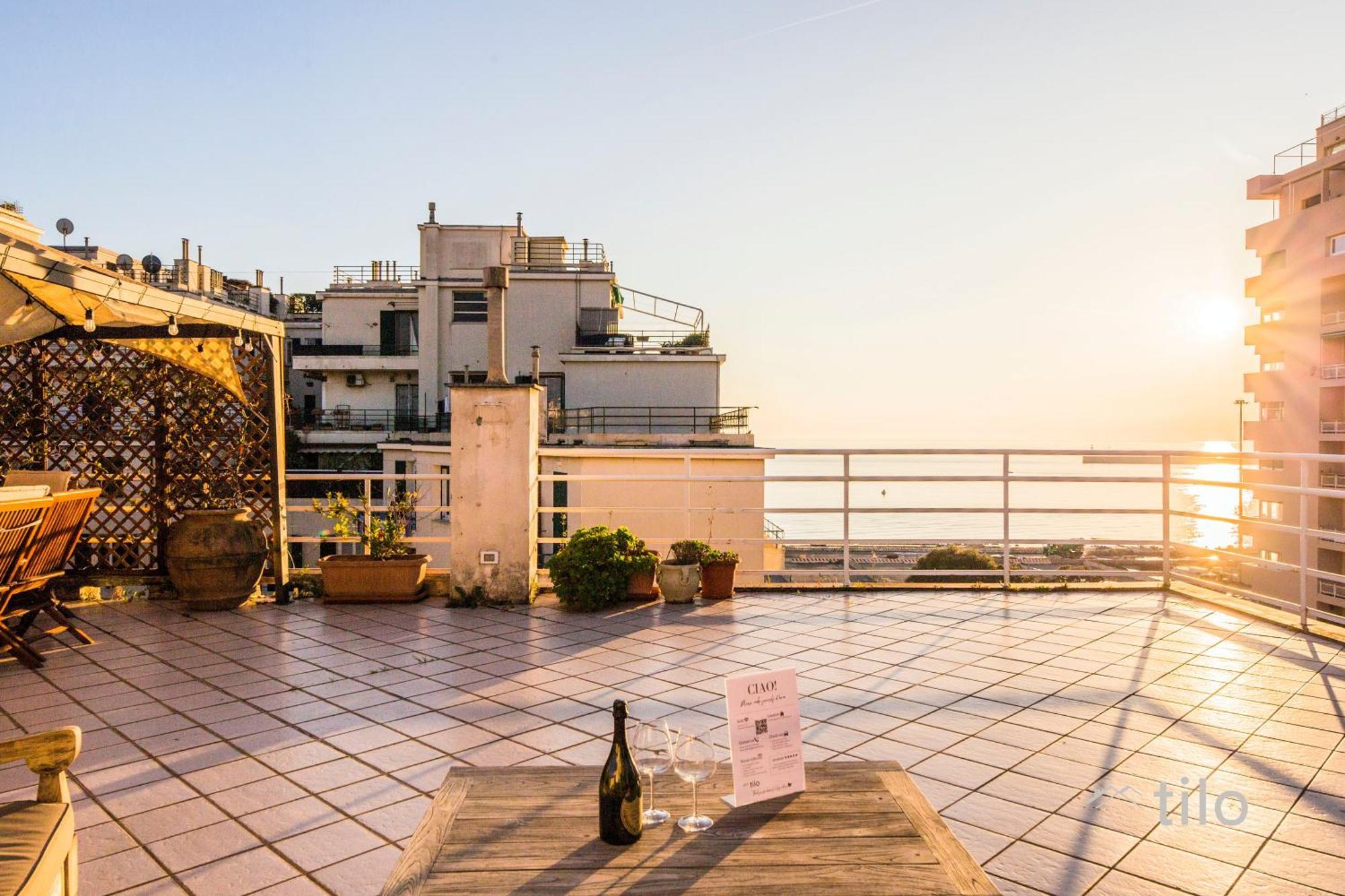 Appartamento Beach, Luxury Terrace, 3br, Ac, Wifi By Tilo Genova