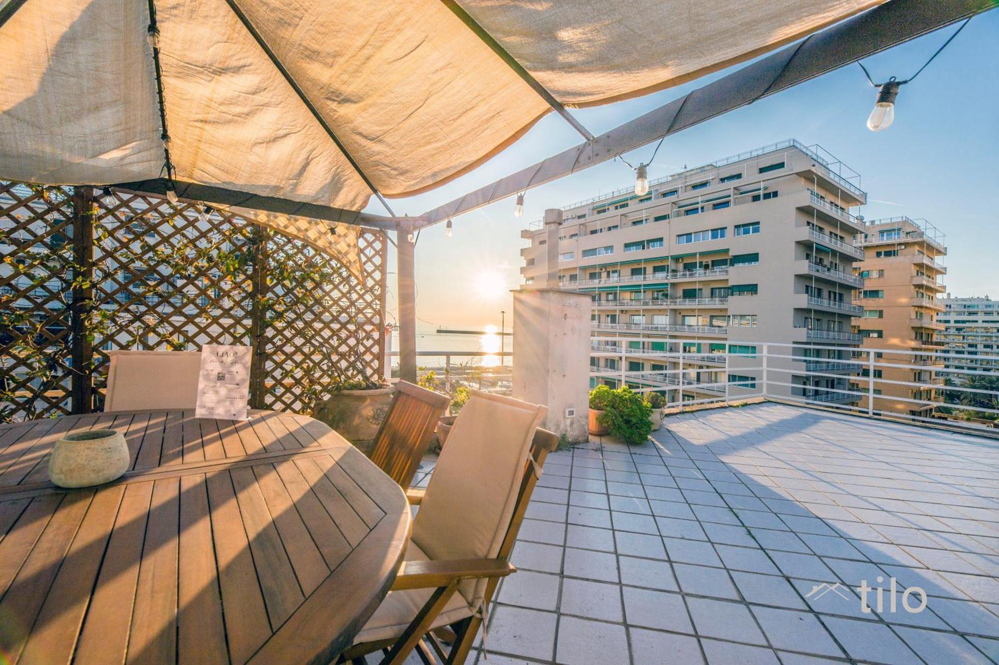 Beach, Luxury Terrace, 3br, Ac, Wifi By Tilo Genova