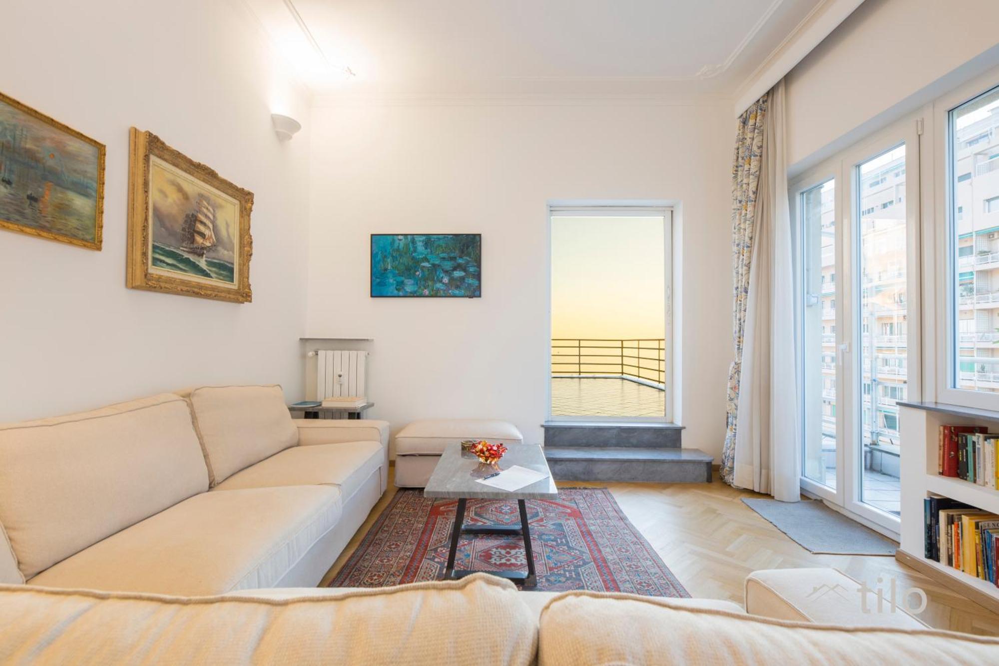 Appartamento Beach, Luxury Terrace, 3br, Ac, Wifi By Tilo
