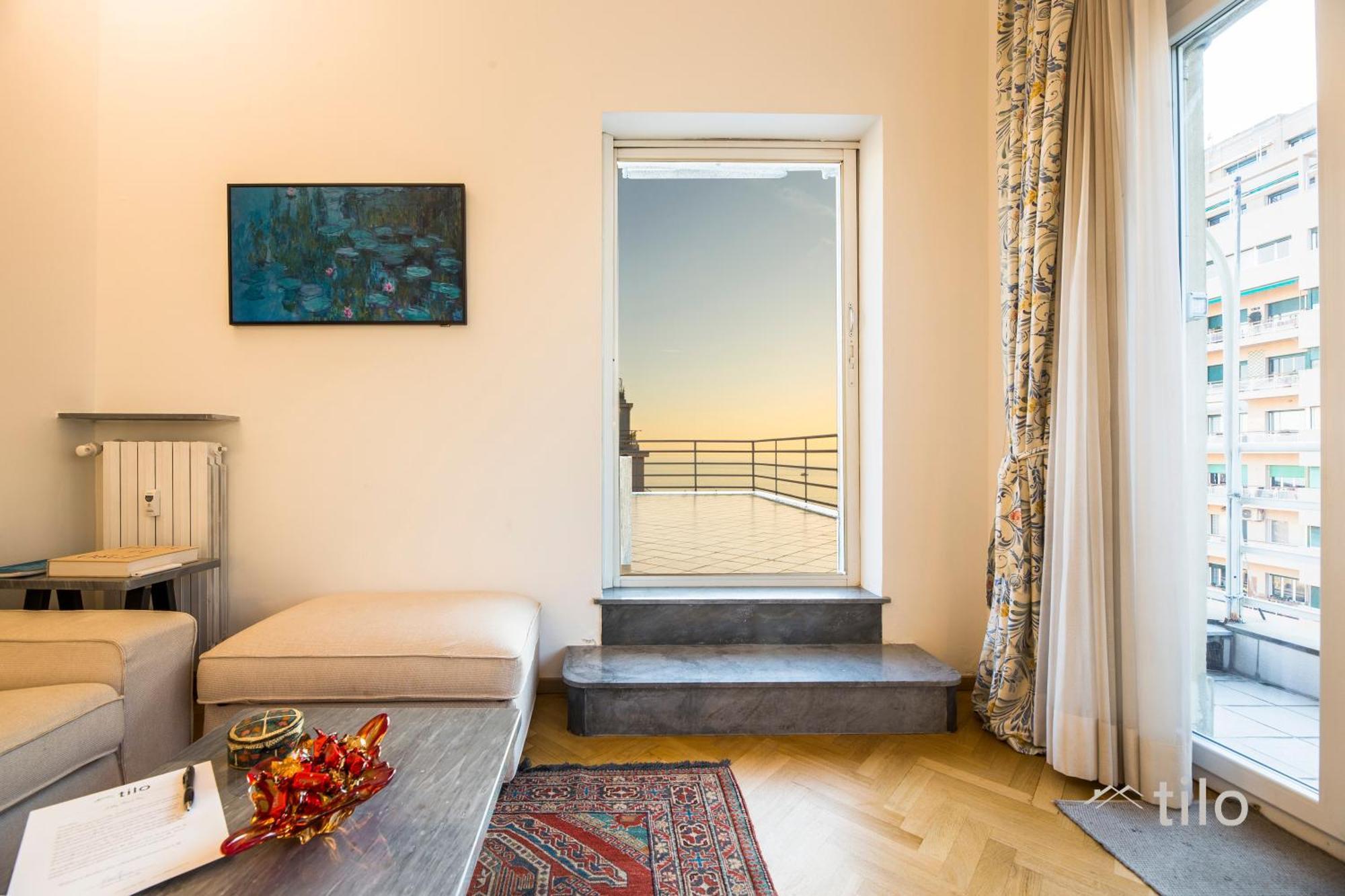Appartamento Beach, Luxury Terrace, 3br, Ac, Wifi By Tilo Genova