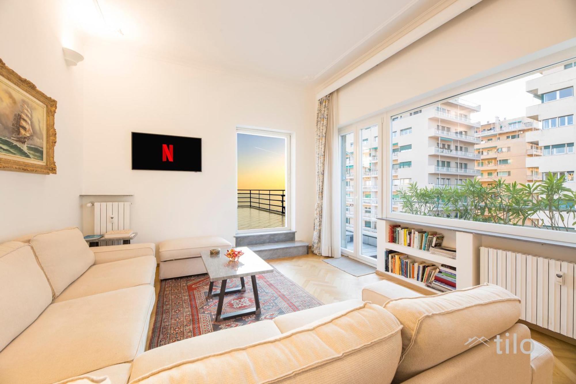 Beach, Luxury Terrace, 3br, Ac, Wifi By Tilo Appartement *
