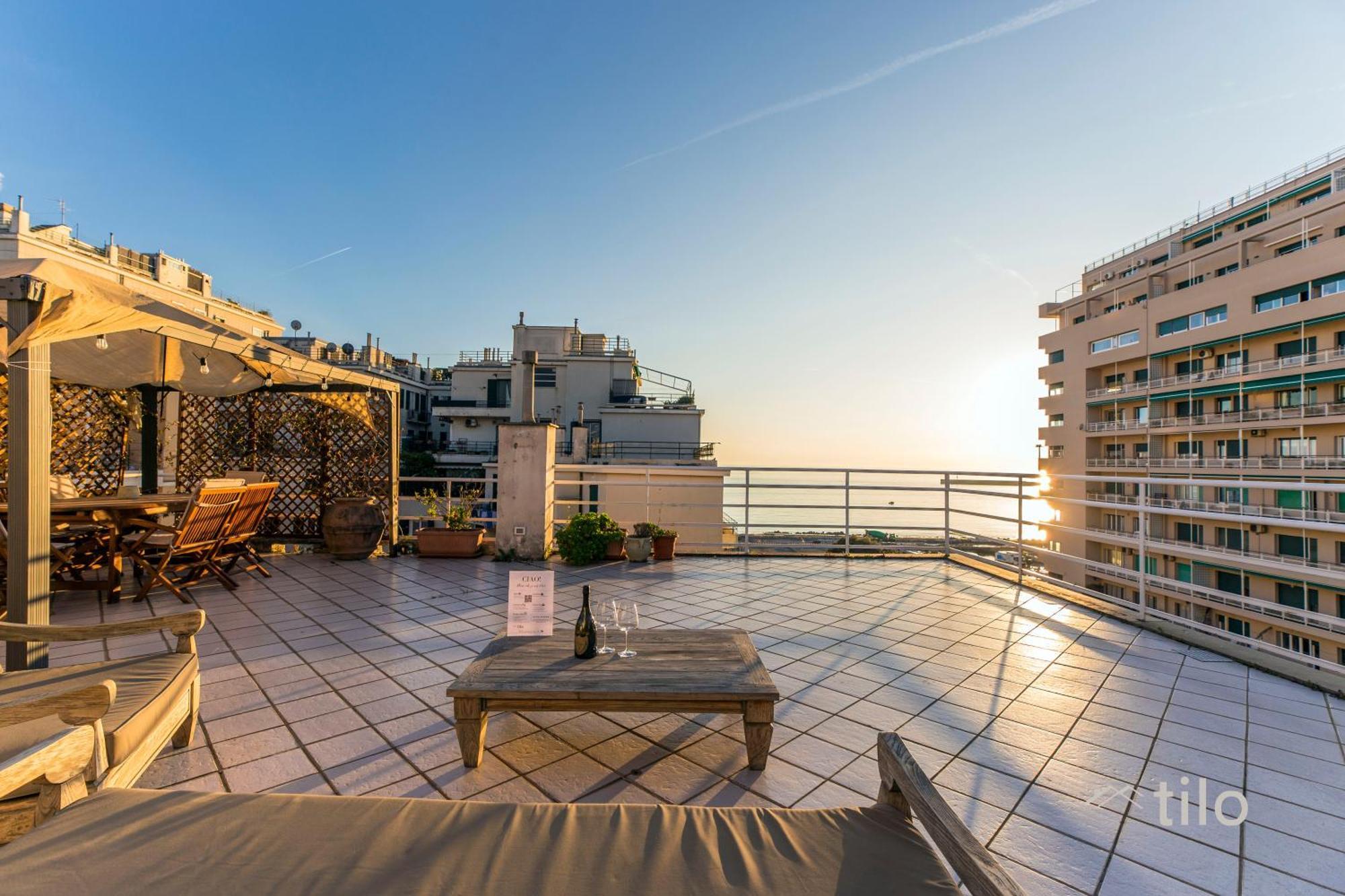 Appartamento Beach, Luxury Terrace, 3br, Ac, Wifi By Tilo *